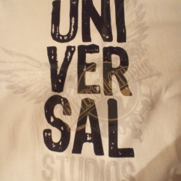 UNIVERSAL STUDIOS NWOT FL MENS WHITE T SHIRT SZ XL - Picture 2 of 4